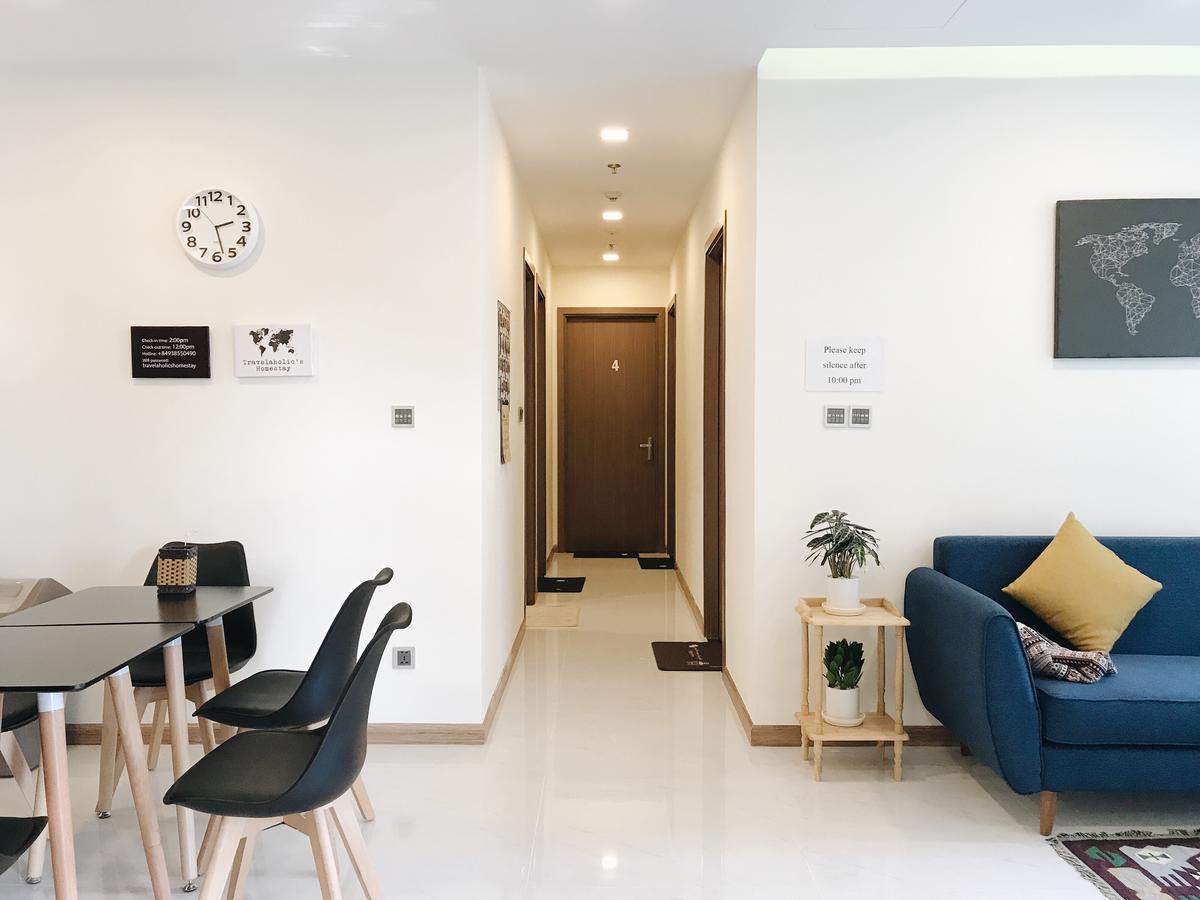 Travelaholic'S Homestay Ho Şi Min Exterior foto